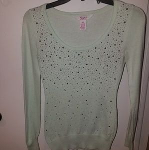 Mint color sweater